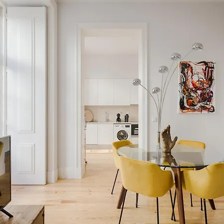 Апартаменты Architectural Gem In Baixa *